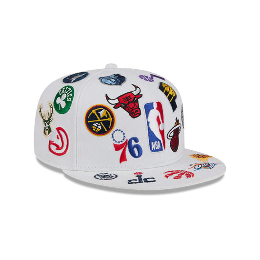 Gorra New Era - 59FIFTY NBA All Over White