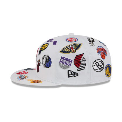 Gorra New Era - 59FIFTY NBA All Over White