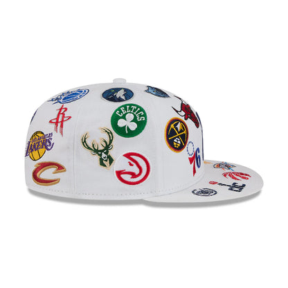 Gorra New Era - 59FIFTY NBA All Over White