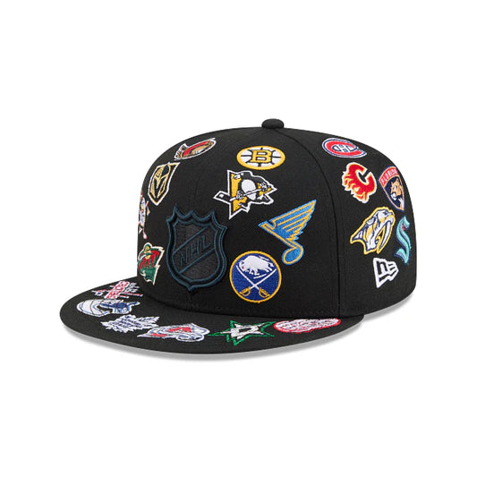 Gorra New Era - 59FIFTY NHL All Over Black