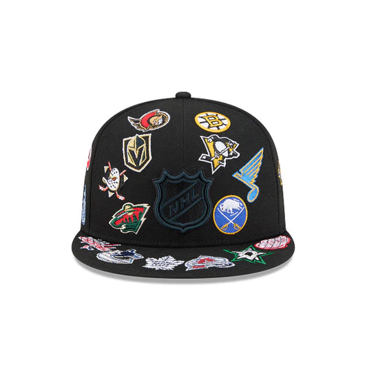 Gorra New Era - 59FIFTY NHL All Over Black