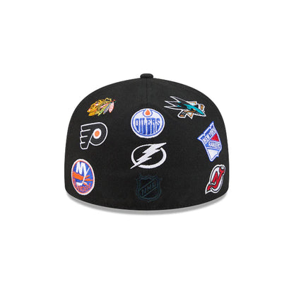 Gorra New Era - 59FIFTY NHL All Over Black