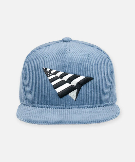 Paper Planes x New Era Cap - 59FIFTY Corduroy Blue