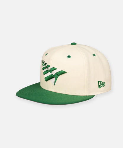 Gorra Paper Planes x New Era - 59FIFTY Lucky Green