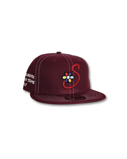 Jae Tips x New Era Cap - 59FIFTY Maroon