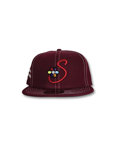 Jae Tips x New Era Cap - 59FIFTY Maroon