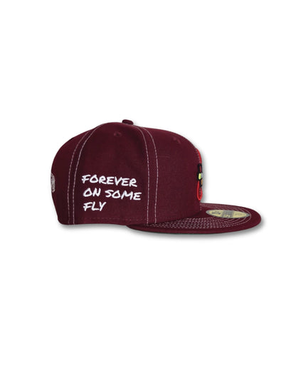 Jae Tips x New Era Cap - 59FIFTY Maroon