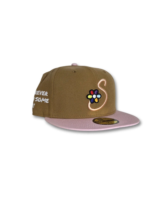 Jae Tips x New Era Caop - 59FIFTY Camel/Pink