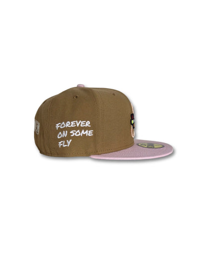 Jae Tips x New Era Caop - 59FIFTY Camel/Pink