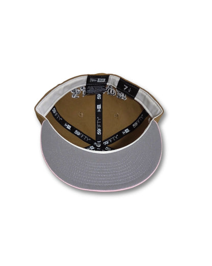 Jae Tips x New Era Caop - 59FIFTY Camel/Pink