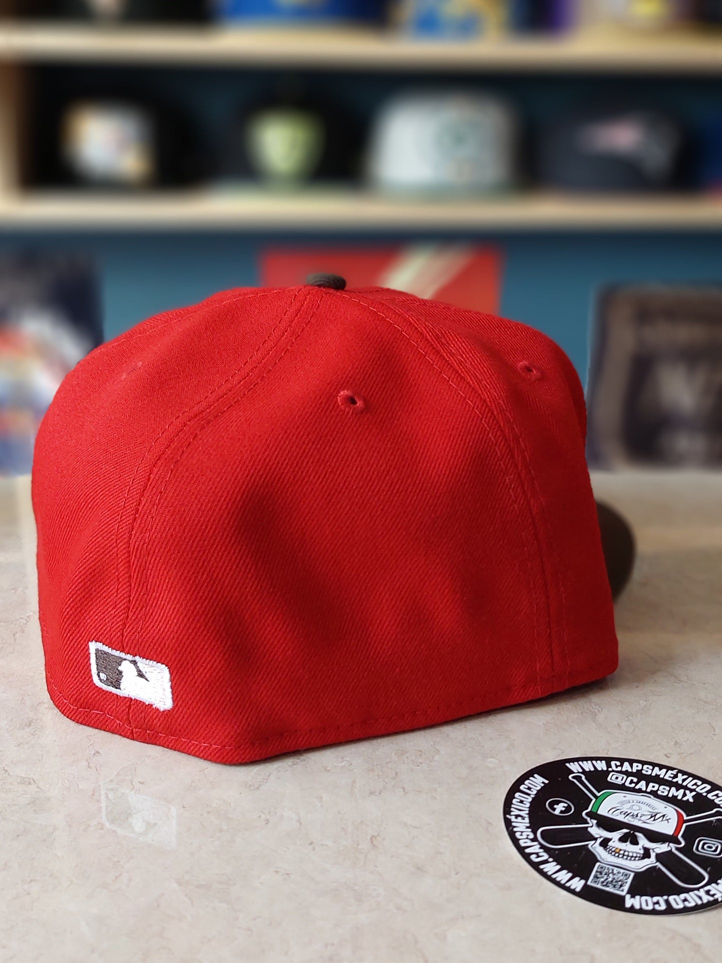 New York Yankees - MLB 59FIFTY Scarlet/Walnut